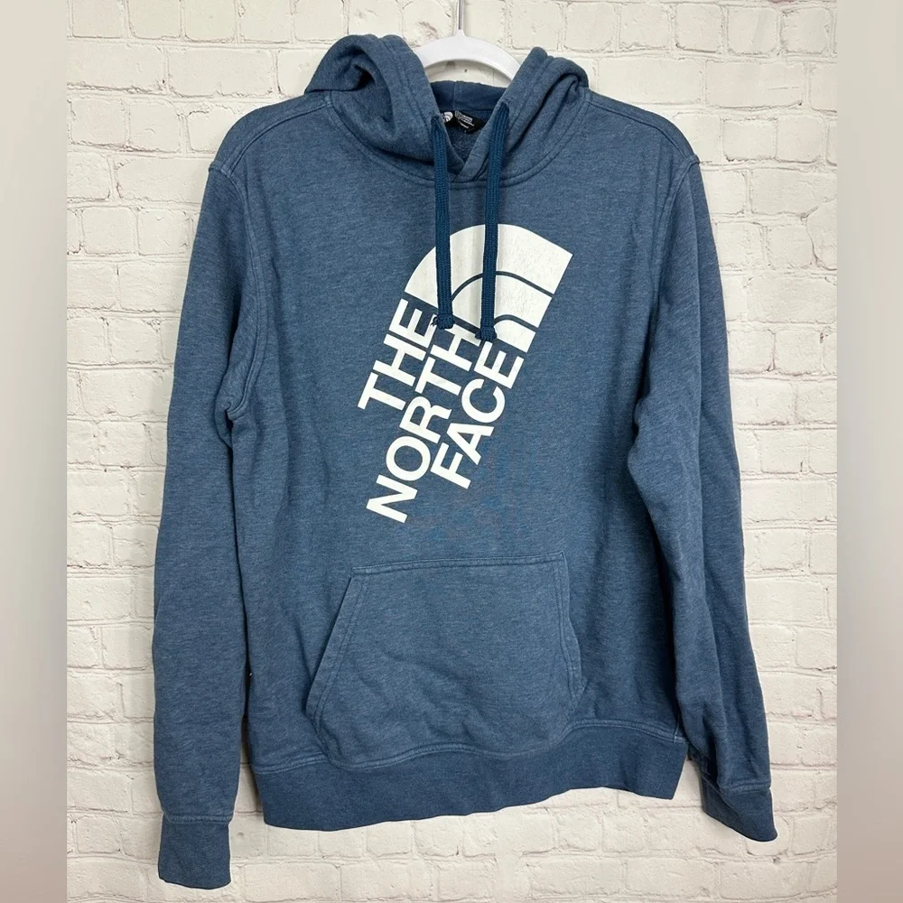 The North Face Men's Hoodie Long Sleeve Half Dome Logo, sz M, GUC